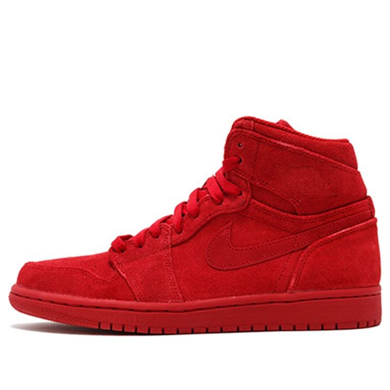 Air Jordan 1 Retro High 'Red Suede'  332550-603 Classic Sneakers